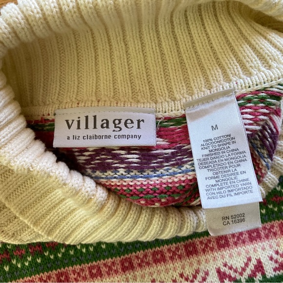 Fair Isle holiday sweater, size M - Picture 2 of 4